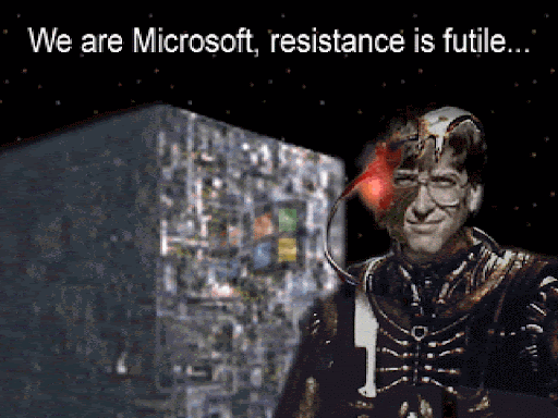 microsoft resistanceisfutile
